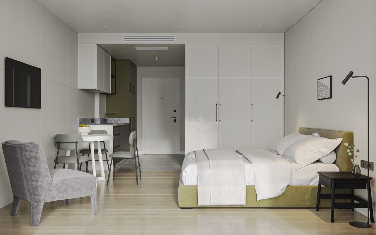 Кухня Гостиная 15 вид