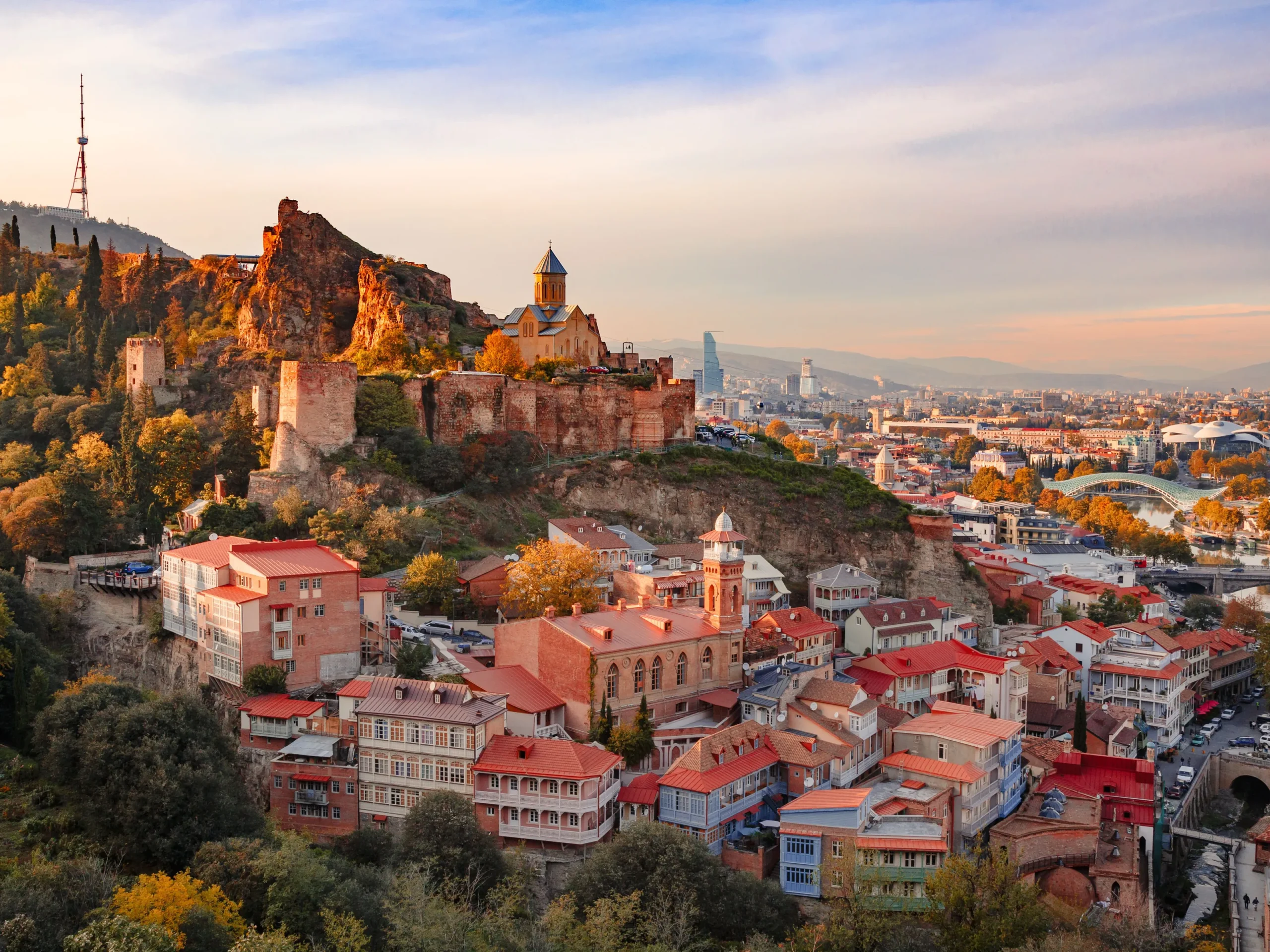 טביליסי שקיעה