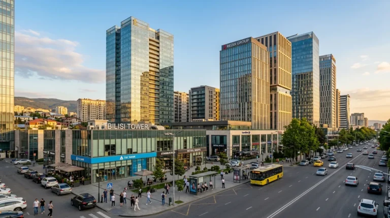 נדל"ן מסחרי בגאורגיה, מרכז עסקים מודרני בטביליסי